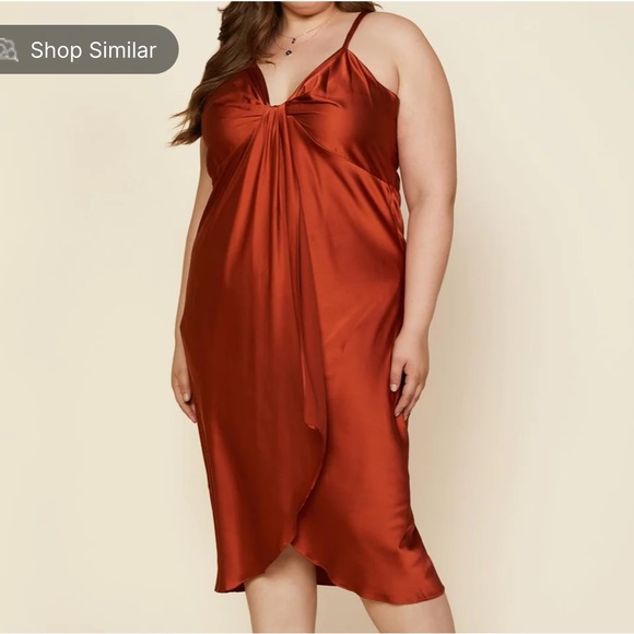 Skies Are Blue Dresses & Skirts - Satin Strappy Dress size 1X